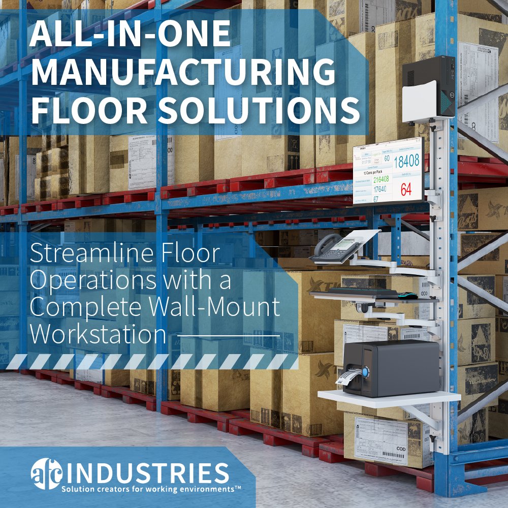 AFCIndustries's tweet image. Streamlined Workstations for Streamlined Operations
Built for factories, warehouses, and production lines—this rugged wall mount keeps your workspace clean, efficient, and within reach.
#LeanManufacturing #IndustrialDesign #WorkspaceOptimization
ow.ly/ZjPk50W5J5p