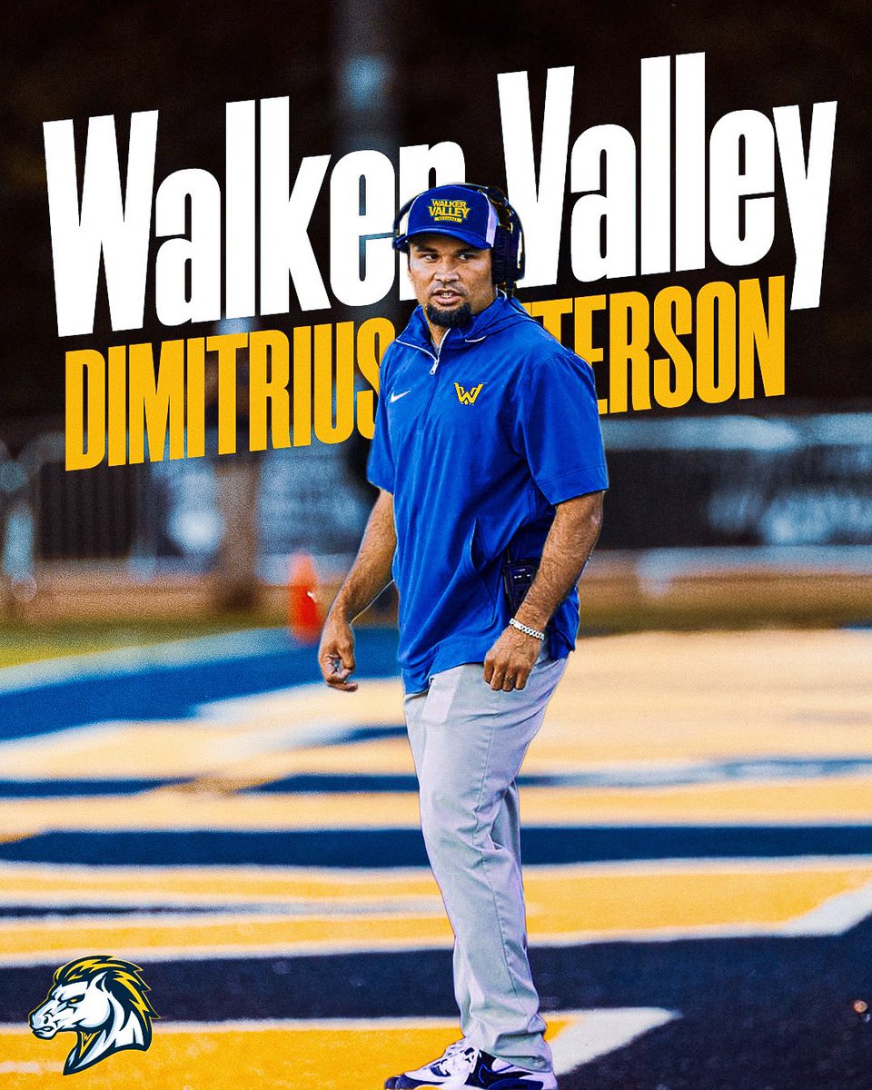 Dimitrius Patterson (@coachmeech7) on Twitter photo So excited and blessed to announce that I have accepted the Wide Receivers Coaching position at Walker Valley High School! #OneValley <a href="/valley_fb/">Walker Valley FB</a> So excited and blessed to announce that I have accepted the Wide Receivers Coaching position at Walker Valley High School! #OneValley <a href="/valley_fb/">Walker Valley FB</a>