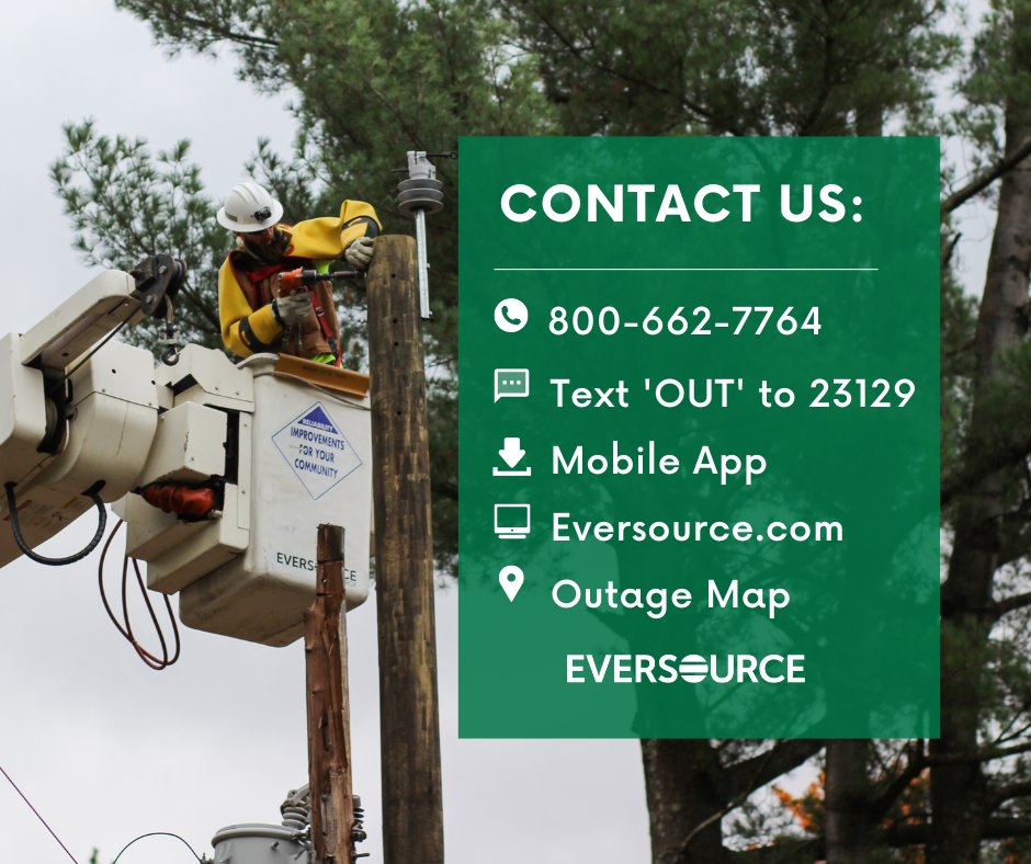 ⛈️ We're ready to respond to any damage caused by the powerful thunderstorms expected to move through the state this afternoon. Please be sure to report any power outages right away—we're there when you need us!