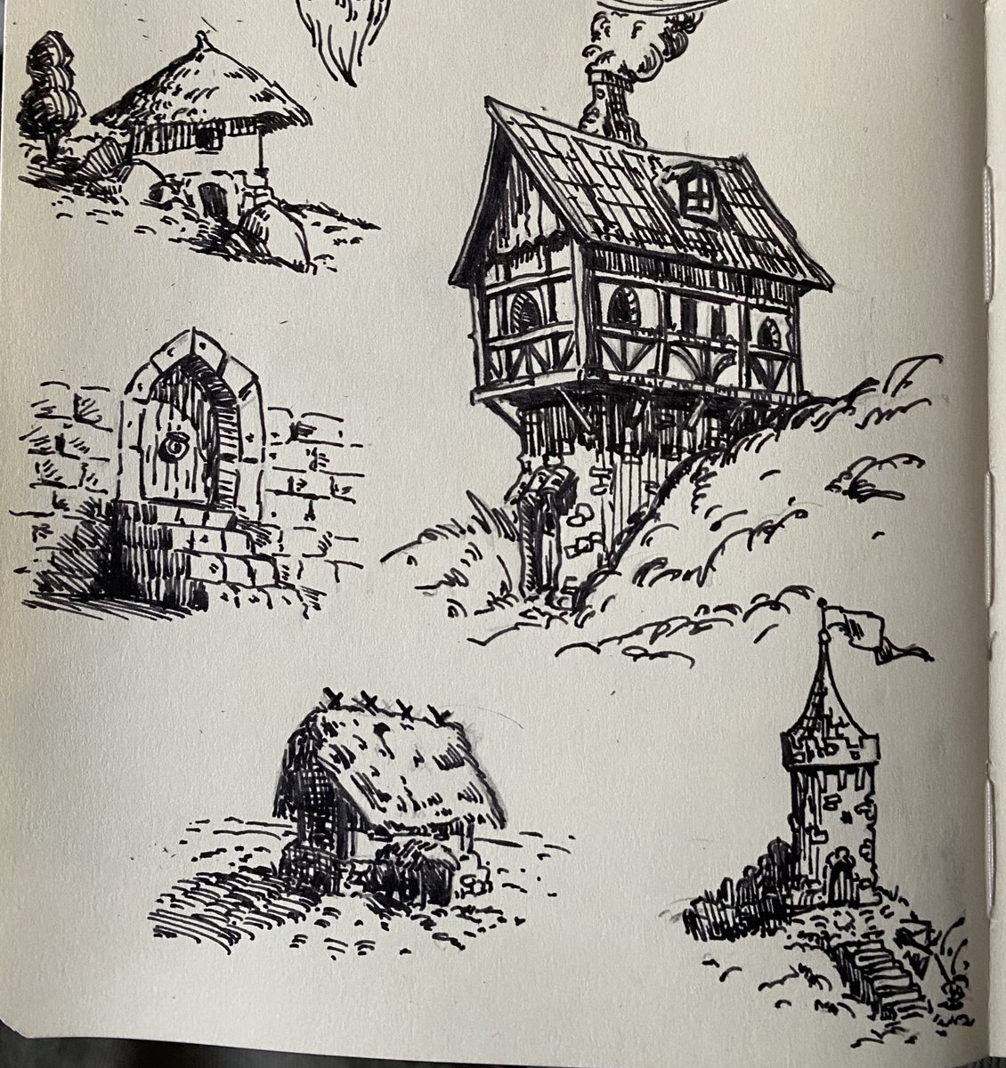 Some medieval buildings