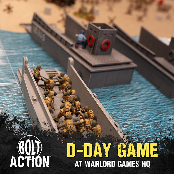 Our regular Friday gang from the Forest Outlaws gaming group were back at the Warlord Games HQ store today. They commemorated the 81st anniversary of the D-Day landings with a massive amphibious assault game of Bolt Action.
 
#boltaction #warlordgameshq #warlordcommunity
