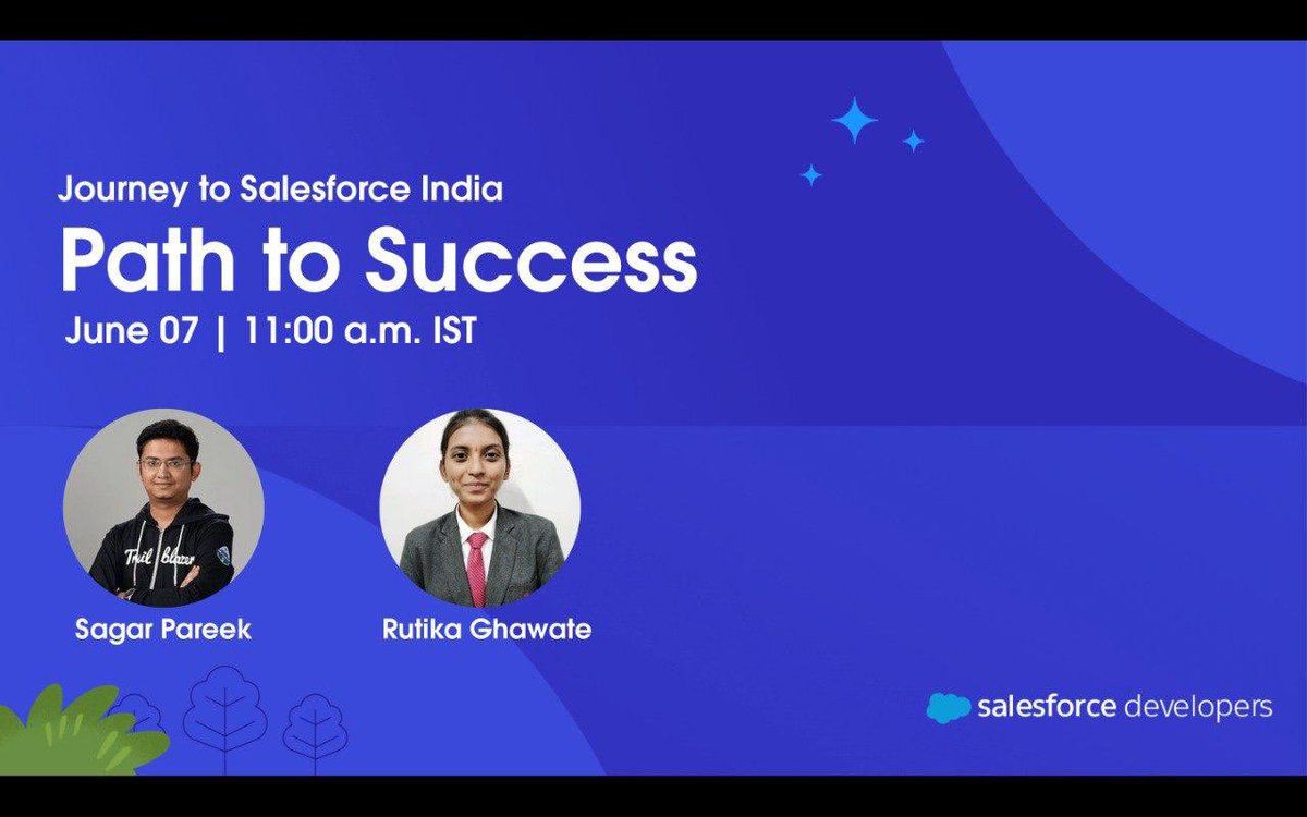 Sagar Pareek (@sagarjaipareek) on Twitter photo June 7, speaking at Journey to <a href="/salesforce/">Salesforce</a> . Will talk about building AI agents on Agentforce platform. June 7, speaking at Journey to <a href="/salesforce/">Salesforce</a> . Will talk about building AI agents on Agentforce platform.