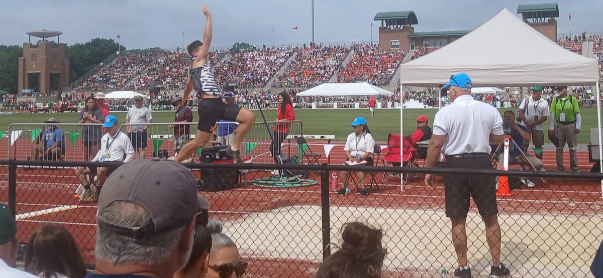 Marlington Dukes Football (@marlingtonfb) on Twitter photo Congratulations to <a href="/EvanichCameron/">Cameron Evanich</a> for placing 5th in the long jump today at the <a href="/OHSAASports/">OHSAA Sports</a> State Championships with a jump of 22'4.25"! Congratulations to <a href="/EvanichCameron/">Cameron Evanich</a> for placing 5th in the long jump today at the <a href="/OHSAASports/">OHSAA Sports</a> State Championships with a jump of 22'4.25"!