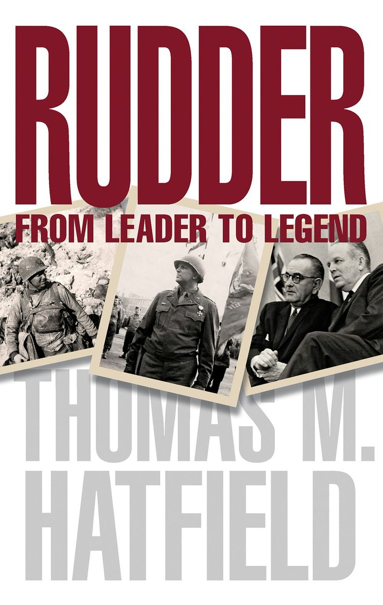 James Earl Rudder’s legacy of wartime gallantry and peacetime leadership that began during the D-Day invasion 81 years ago today is recounted in “Rudder: From Leader to Legend,” published by the Texas A&amp;M University Press. tx.ag/Rudder6 #tamu #DDay #WWII