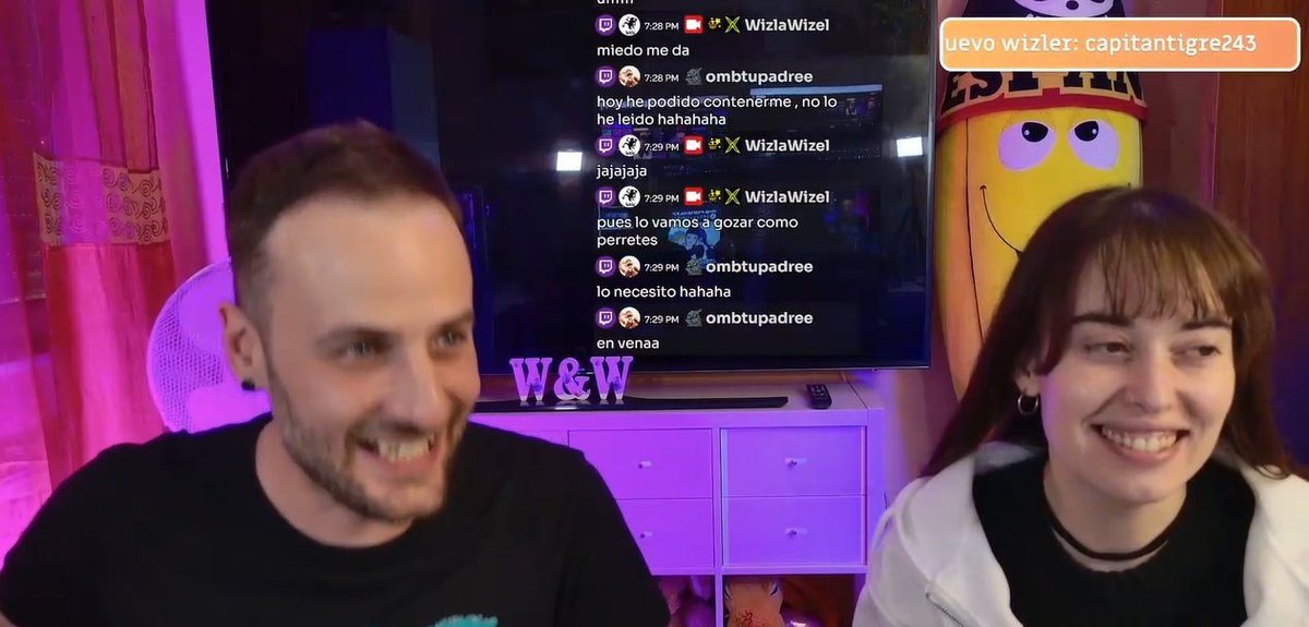 Un nuevo directo <a href="/WizlaWizel/">Wizla&Wizel</a>; con <a href="/rdjstyle/">ℝ𝔻𝕁</a> y <a href="/LulaPop88/">Lula Pop 🐞</a> ante el séquito de la delincuencia <a href="/ryumi_chan97/">𝘙𝘺𝘶𝘮𝘪-𝘊𝘩𝘢𝘯 🍁(COMMISSIONS OPEN)</a> <a href="/Pol_con_o/">🦊♆ Poluchito↝ ♆ 🦊</a> <a href="/RicardoM300ANTF/">M 300</a> <a href="/BlueSolidWolf/">The Blue Solid Wolf</a> y más delincuentes.

Directo de #JustChatting y leyendo #OnePiece1151.