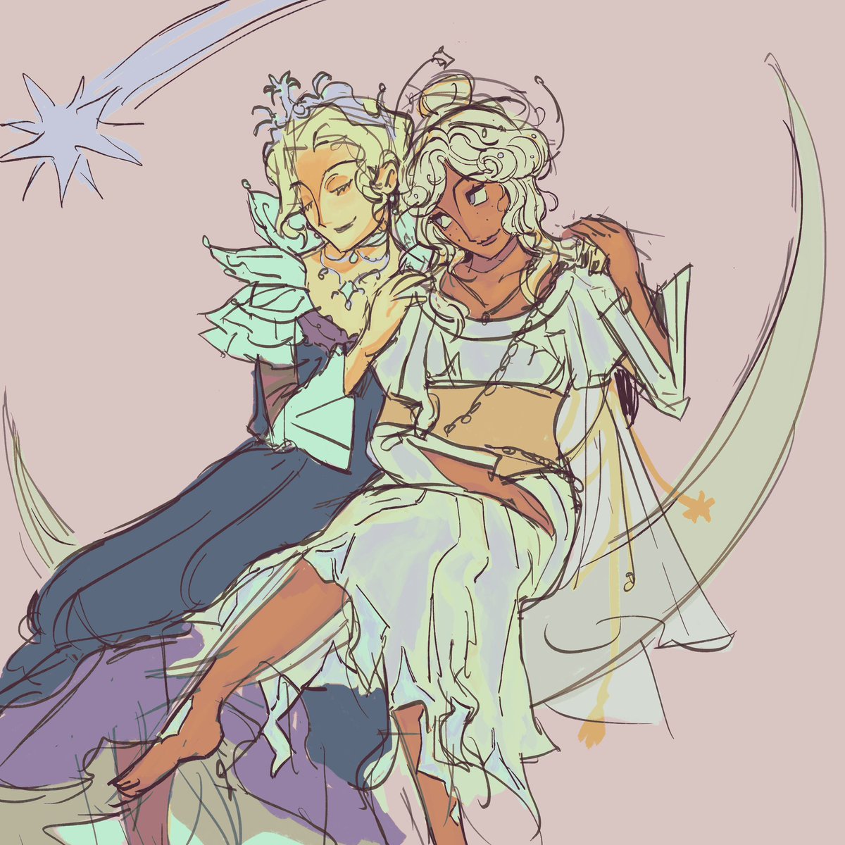 _ghoulery's tweet photo. idk if ill finish this because im  lazy so colour version NOW #emmary https://t.co/lsaEFOMH2o