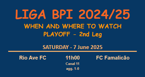 LigaBPI_en's tweet photo. 🚨 The 2nd Leg of the #LigaBPI playoff will be played tomorrow morning! Let's see if @FCF_Feminino will be able to turn things around and stay on the top division of Portuguese football.

➡️ Check out the schedule for ℙ𝕝𝕒𝕪𝕠𝕗𝕗 𝟚𝕟𝕕 𝕃𝕖𝕘! ⏰📺

#LigaBPI https://t.co/RZHYNaV3jK