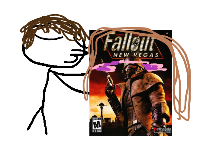 CheezMaybeIdk's tweet photo. some fanart i drew @Fallout https://t.co/DN2yUDderb