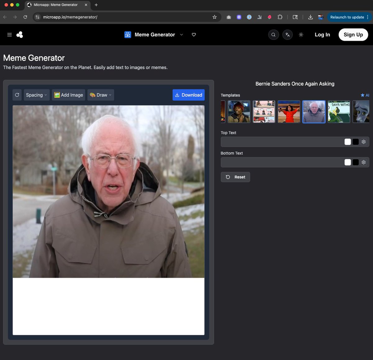 danielalcanja's tweet image. Just build this #microapp using @lovable_dev  and published at Microapp.io. 
microapp.io/memegenerator/

Check it out and let me know what functionality you think I should add next.