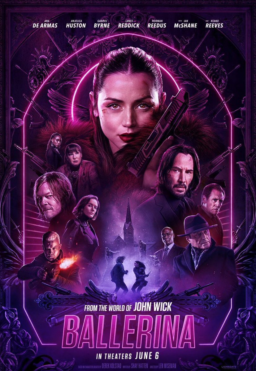 Time for a Friday night movie with Eve Macarro the Ruska Roma 🍿 

#NowWatching #BallerinaMovie #Ballerina #FromTheWorldOfJohnWick #JohnWick #MovieNight #CinemaGoer #CinemaLover <a href="/ODEONCinemas/">ODEON</a>