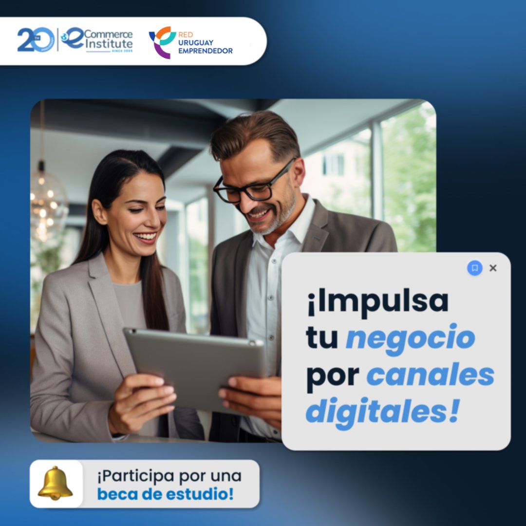 UruguayEmprendedor (@uyemprendedor) on Twitter photo 💡Aprendé sobre ecommerce, marketing digital y transformación digital con los programas 2025 del <a href="/einstituto/">eCommerce Institute</a>.
Como parte de la comunidad de Uruguay Emprendedor, podés acceder a becas y descuentos.
🙌Elegí tu curso e inscribite acá: zfrmz.com/XoZfM97qImzK7L… 💡Aprendé sobre ecommerce, marketing digital y transformación digital con los programas 2025 del <a href="/einstituto/">eCommerce Institute</a>.
Como parte de la comunidad de Uruguay Emprendedor, podés acceder a becas y descuentos.
🙌Elegí tu curso e inscribite acá: zfrmz.com/XoZfM97qImzK7L…