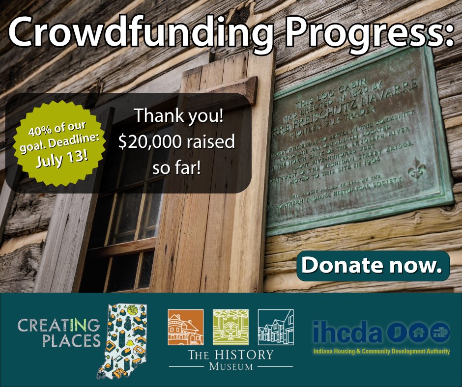 historymuseumSB's tweet photo. Thank you so much to all our supporters - we've already raised $20,000 in our Navarre Homestead Crowdfunding Campaign! That's 40% of our $50,000 goal! https://t.co/7hToiHkJs3