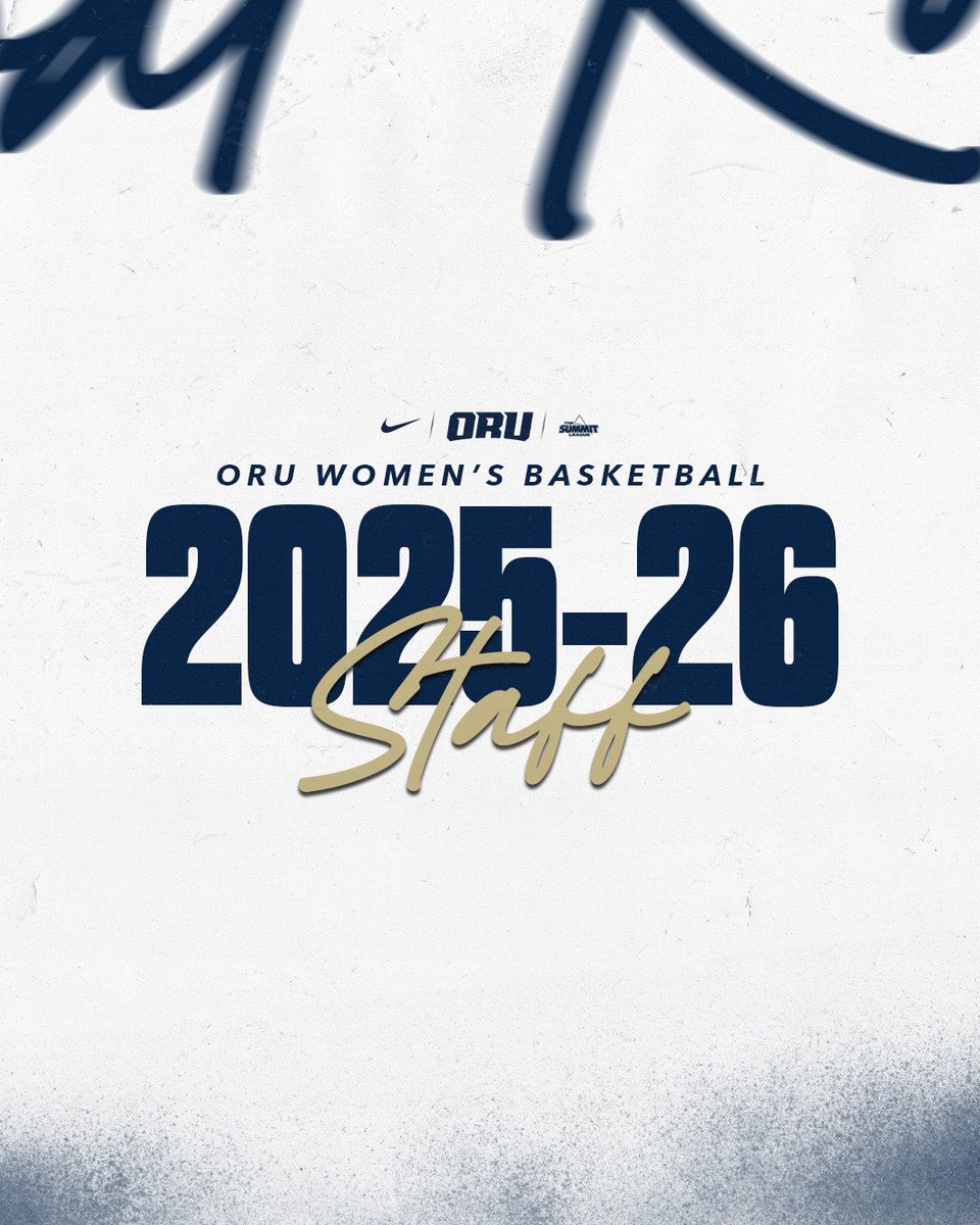 The staff is set.🔒

Learn more about our 2025-26 staff below ⬇️

🔗: tinyurl.com/5n6zhnpb

#ORUWBB | #GoldenStandard