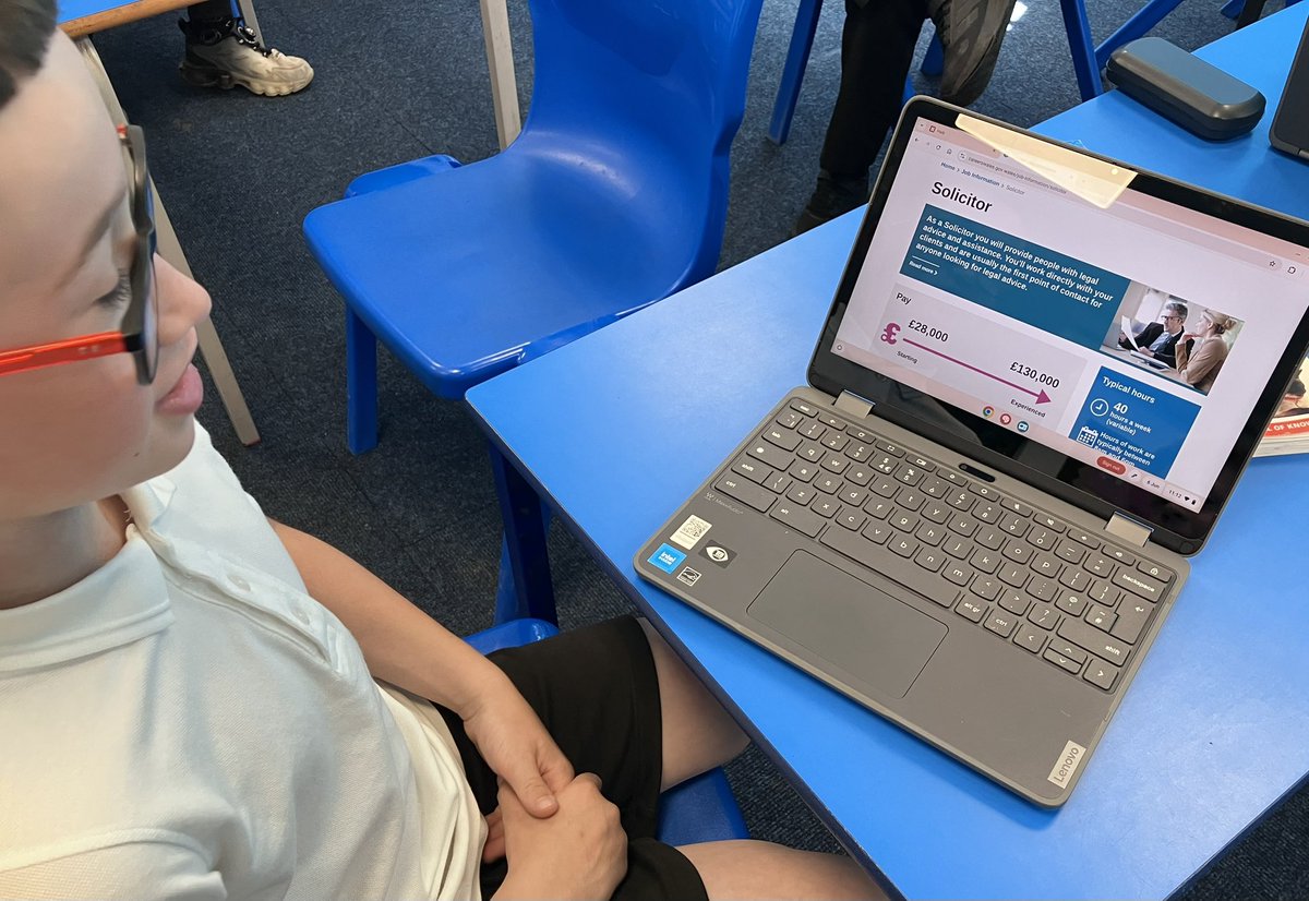 As part of our Careers week we have been using the Careers Wales website to investigate our personality types and the sort of jobs that may suit us in the future. Why not have a go at home yourself - careerswales.gov.wales/buzzquiz