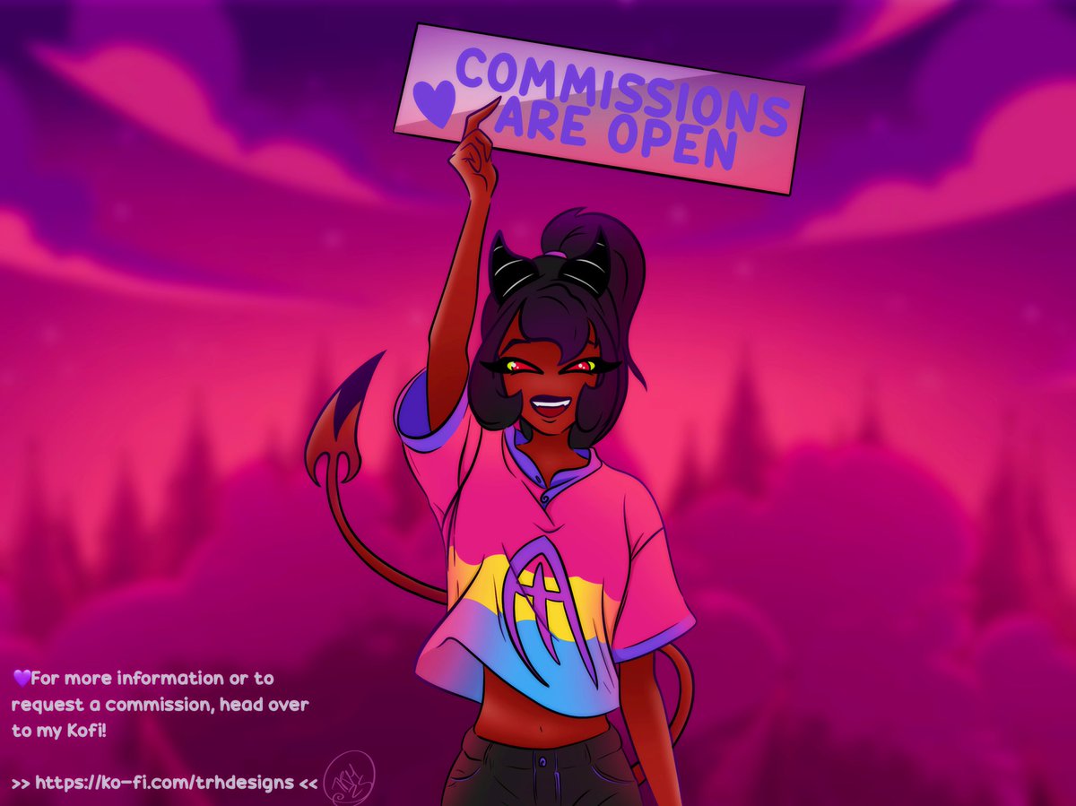 DesignsTrh's tweet image. I’m back! 💜
#Commissions #commissionart #commissionopen #CommissionedArt #Hellaverse #HazbinHotel #HelluvaBoss #fyp