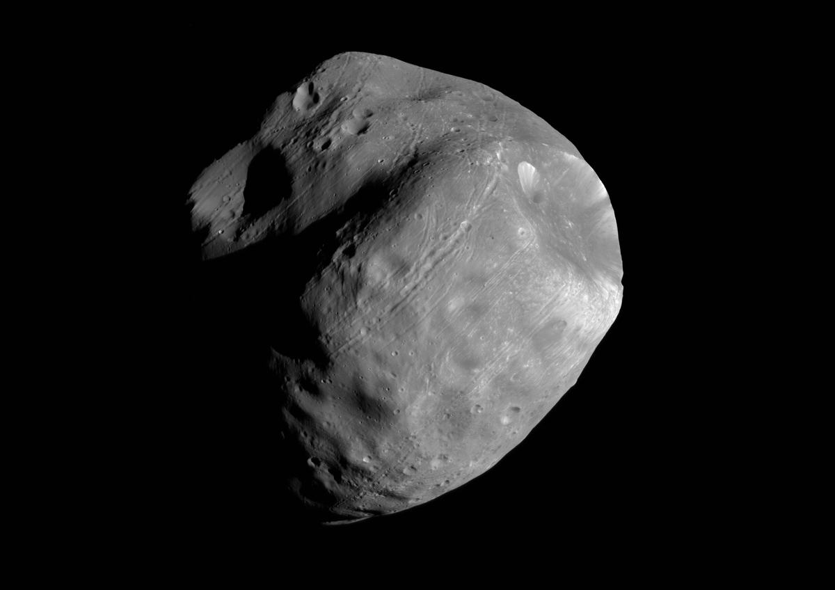 redplanet00's tweet photo. Did two space related activities today: 1. Receiving an X-band image from ELEKTRO-L 2 @ 14:30 UTC today (peak S/N 11.0 dB, avg 10.3 dB) and 2. Reviving a 2014 VirtualBox VM for processing @esascience Mars-Express data; A Nadir channel image of Phobos by the HRSC camera https://t.co/U9By2VI1z8