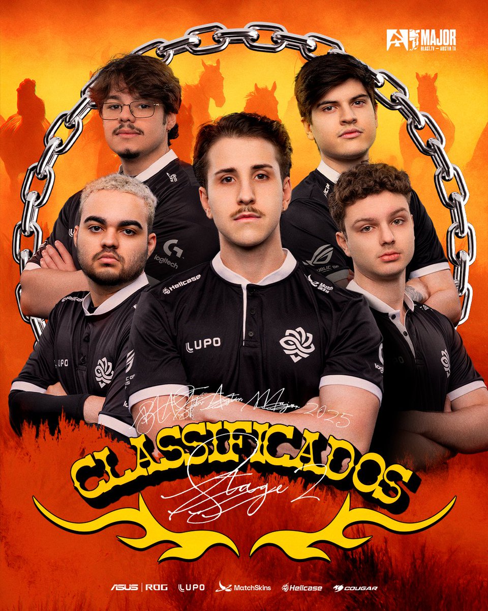 NIIIIIIIIIIIIIIIIIIIIIIIICEEEEEE!!!!!!!!!!
PODE COMEMORAR, BRASIL!  🇧🇷
2-0 contra a Wildcard e estamos no Stage 2 do Major!

Inferno: 13-10
Nuke: 13-6

Apoyen los pibes 💛🖤

#OurLegacy #LegacyCS #BLASTtvMAJOR