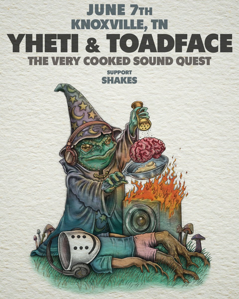 We are playing for 3 hours in knoxville tomorrow!