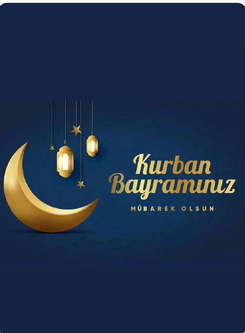 Hayırlı bayramlar.