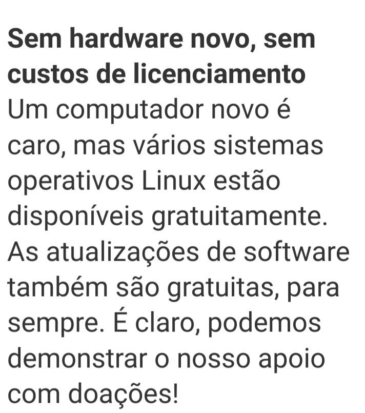 O suporte do Windows 10 termina em 14 de outubro de 2025.
Porquê atualizar o computador antigo para Linux? #FimDo10 #End10

ansol.org/iniciativas/fi…