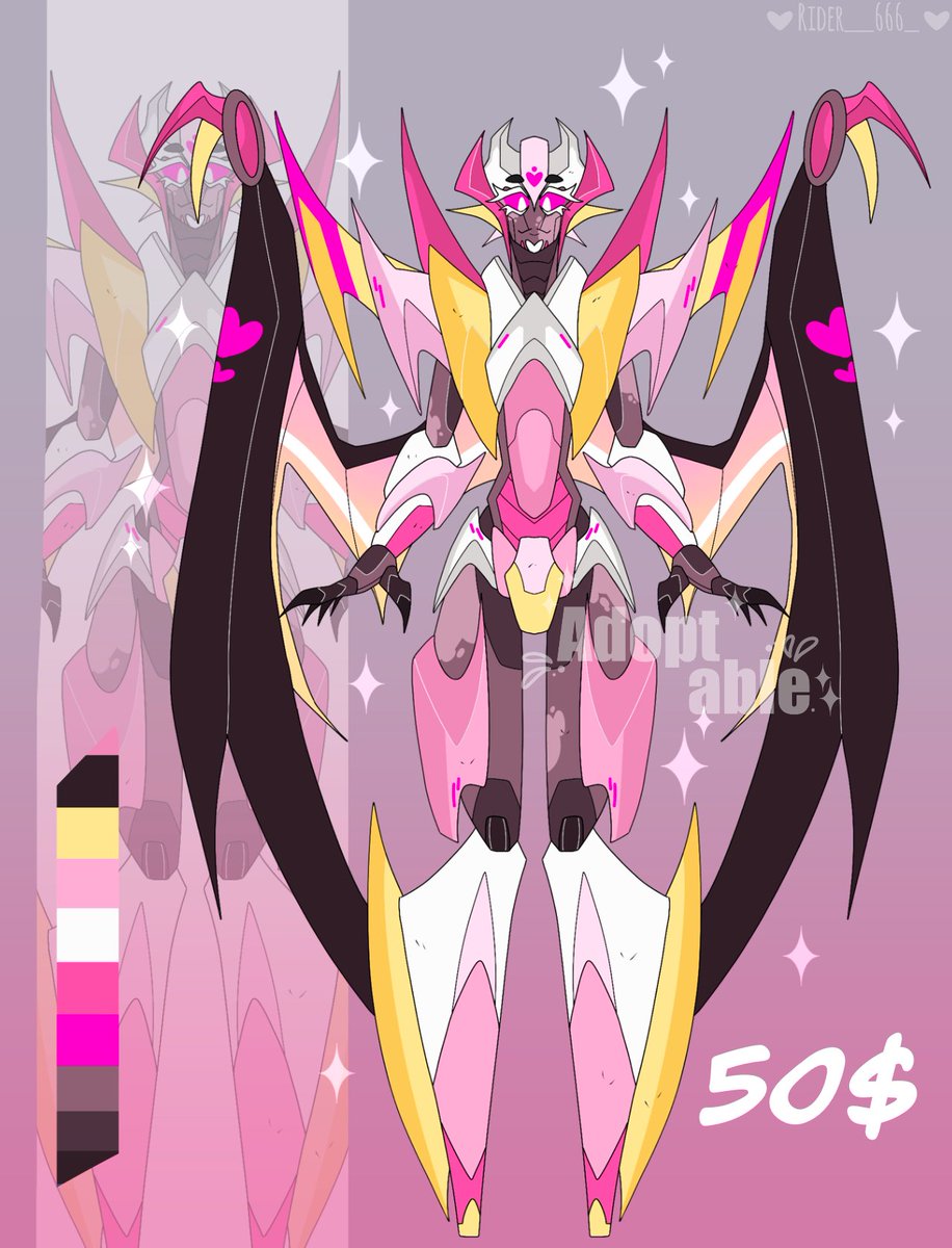 Megatron_666_'s tweet photo. New Adopt !!💖💖1/2 (Predacons edition 🫶🫶) #adopt #predacons #open #newadopt #tfp #transformers https://t.co/FFwI16d28Q