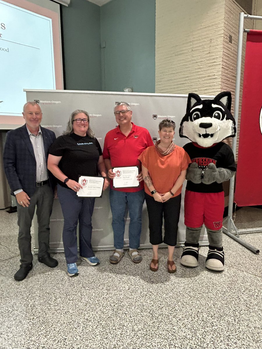 Today we celebrated our incredible faculty staff at this year‘s faculty and staff appreciation lunch! We recognized years of service and accomplishments! Thank you for all you do for our students and our university!