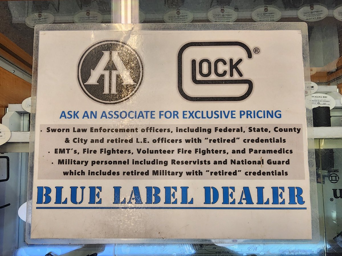 ArkTactical's tweet image. Ark Tactical is an authorized Glock Blue Label dealer