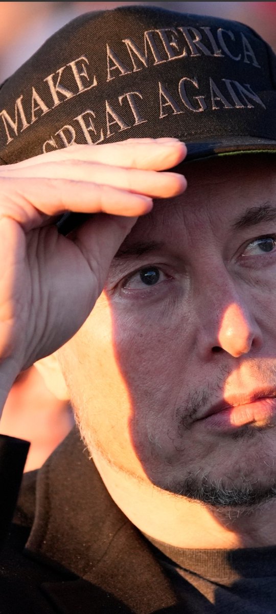 Stevehat7's tweet image. why do you think Elon wears the Black MAGA HAT" he already told us that he was going to be dark didn't he. So sit back and let it play out as it's not for us it's for the sleeple