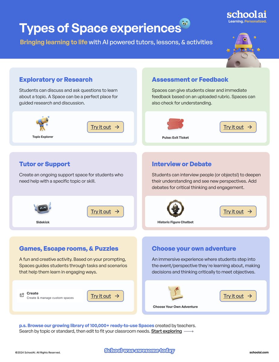 What if your student could chat with Abe Lincoln in real-time?

What if they could practice grocery shopping with adaptable math concepts they needed on an individual basis? 

What if it helped your multi-lingual student keep up in class?

Teachers, explore what's possible with