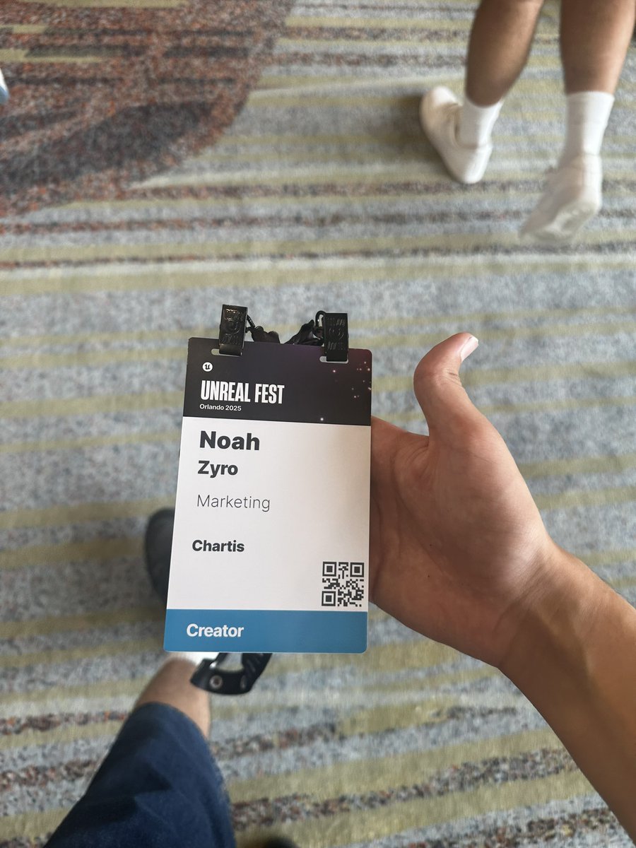 Wow Unrealfest was incredible… 🤯

Met so many new awesome people, and was so fun to experience something so unique ‼️

Shoutout to the entire <a href="/chartisgames/">Chartis Games</a> team for making it absolutely unforgettable ❤️