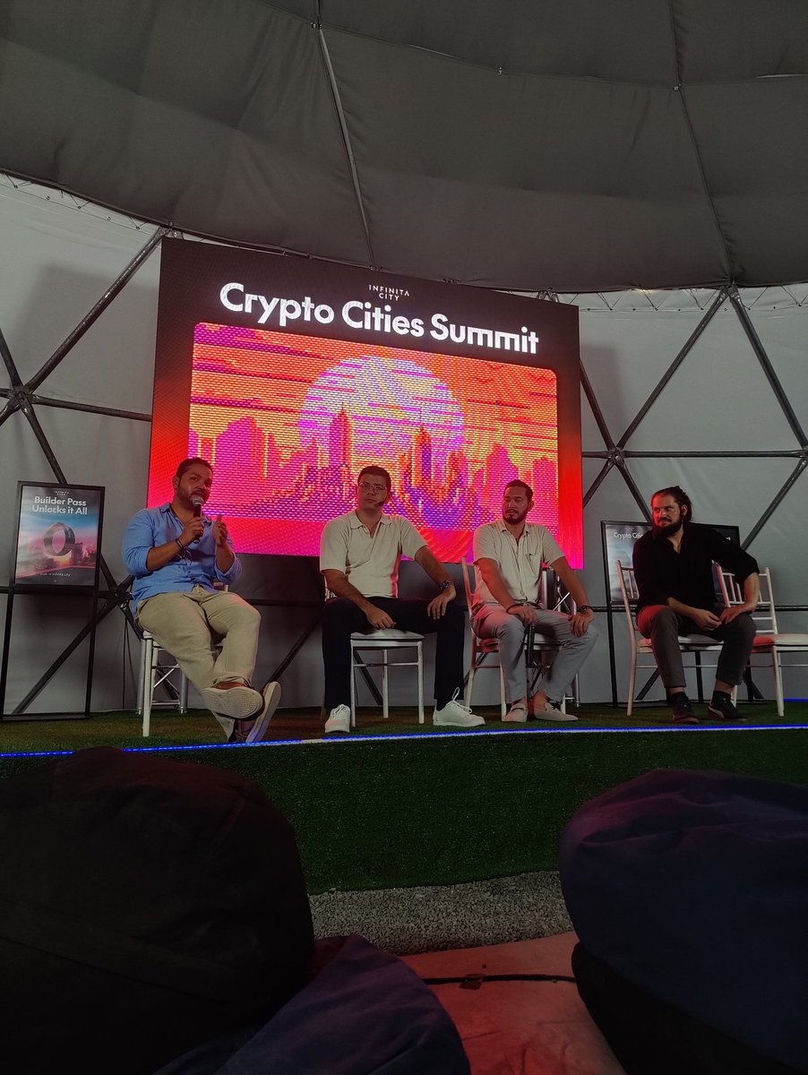 Infinita City in Prospera event