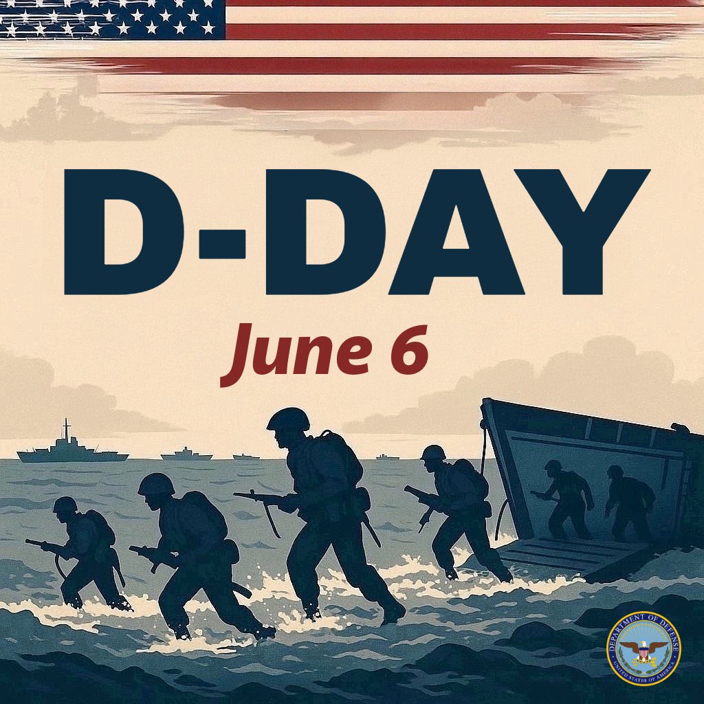 81 years ago today, the greatest heroes the world has ever seen stormed the beaches of Normandy #Dday