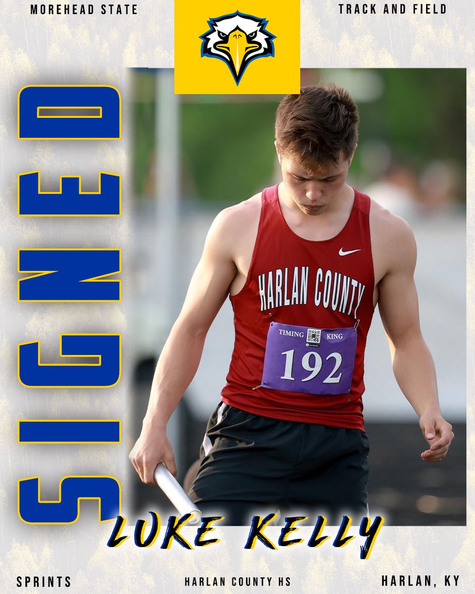 Signed ✍️

Luke is a Kentucky state champion in 100/200, his speed and work ethic will be a big boost for the Eagles! 

Welcome to the Eagle family Luke 🦅