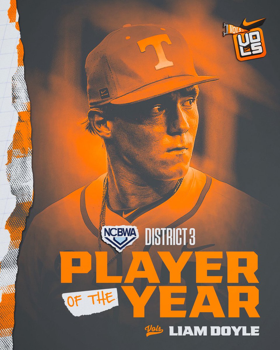 Vol_Baseball's tweet image. Another day that ends in Y, another honor for Liam. Rinse, repeat.

#GBO🍊