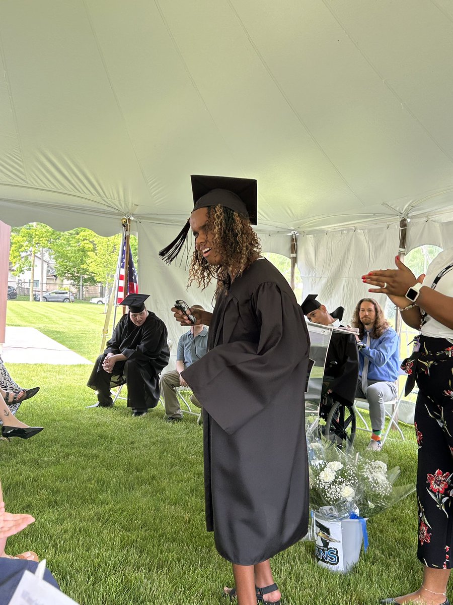 Always amazing to see our transition students graduate!  A lot of smiles and a lot of tears in the audience. Congratulations to our 2025 graduates,  we are proud of what you have accomplished! <a href="/maisd/">MAISD</a> #grads
