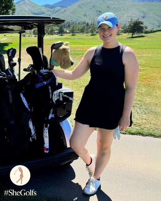 pxg's tweet photo. Congrats to #PXG eCommerce Solutions Manager Shelby Martinek and CATALYST9 Founder and CEO @JesssMcAlister for receiving the first-ever #SheGolfs Awards, given to game-changing women who are championing participation in golf ⛳ #WomensGolfMonth https://t.co/X9oLUjcQ3T