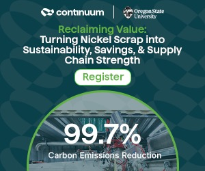 3D Printing News (@my3dprinting) on Twitter photo Users of Continuum Powders' M2P solution can achieve up to 99.7% carbon footprint reduction, according to a Life Cycle Assessment by <a href="/OregonState/">Oregon State University</a>. To learn more, join our July 1 webinar on this topic, featuring experts from <a href="/AMResearch_/">Additive Manufacturing Research</a>, Continuum, & OSU.
webapp.spotme.com/login/eventspa… Users of Continuum Powders' M2P solution can achieve up to 99.7% carbon footprint reduction, according to a Life Cycle Assessment by <a href="/OregonState/">Oregon State University</a>. To learn more, join our July 1 webinar on this topic, featuring experts from <a href="/AMResearch_/">Additive Manufacturing Research</a>, Continuum, & OSU.
webapp.spotme.com/login/eventspa…