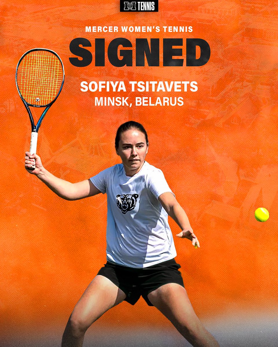 𝓢𝓲𝓰𝓷𝓮𝓭 ✍️

Welcome to Mercer, Sofiya Tsitavets! 🐻

📰: bit.ly/45I2bAG

#GoBears