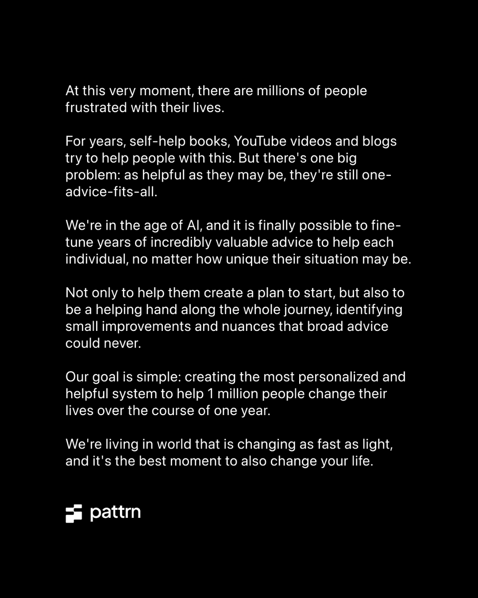 Pattrn has a new mission. 

And exciting changes coming soon.

pattrn.io/mission