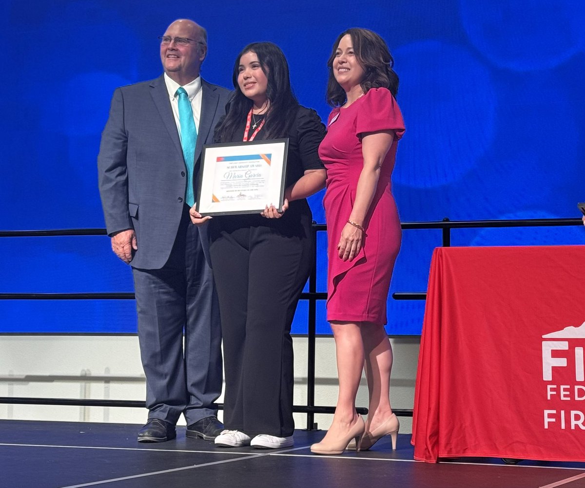 Join us in congratulating two of our very own Clint Early College Academy Seniors for being awarded scholarships by the First Light Federal Credit Union Foundation. 

Maria Garcia plans to pursue pediatric biomedical sciences at the University of Texas El Paso this fall in the