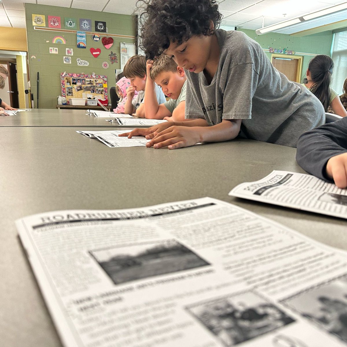 THRoadrunners's tweet photo. WE ARE WRITERS. Our Roadrunner Review has been released! Shout out to Mrs. Mapes and Mrs. Sonnemann-Grams’ for this amazing work! https://t.co/2GdIVbZg0l
