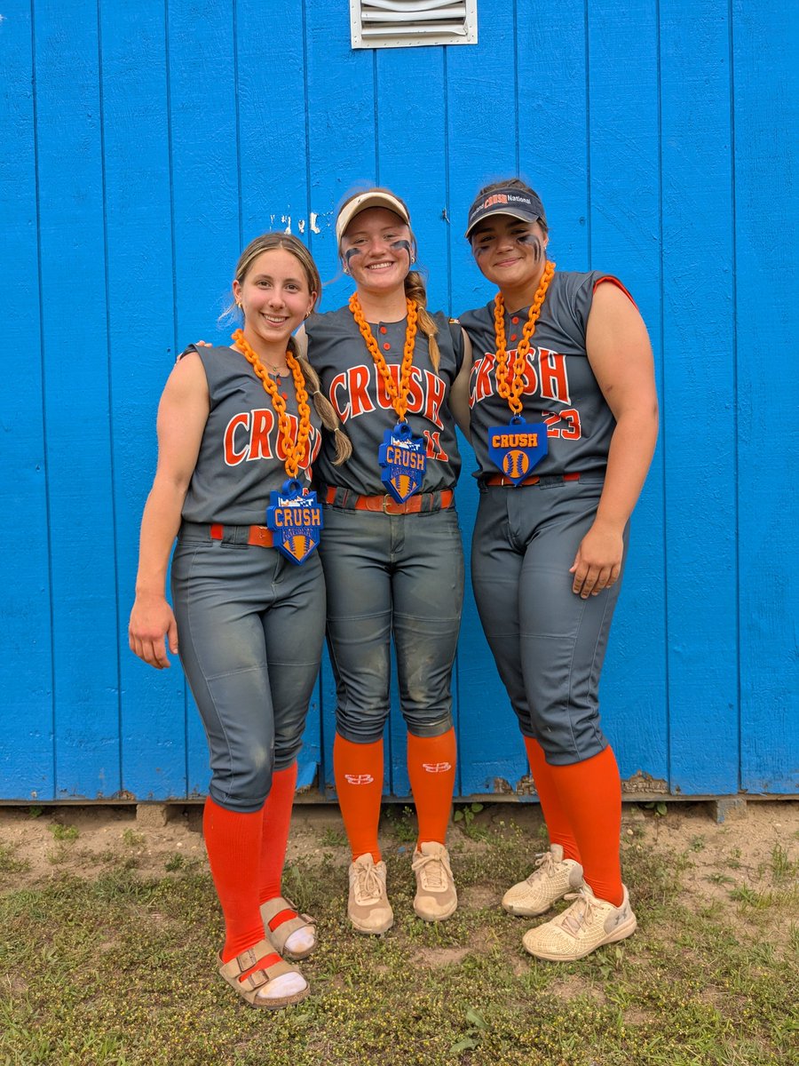 Maryland Crush National 18U (@mdcrushnatl) on Twitter photo ✅ Game 1 win at <a href="/eastcoast_sb/">East Coast Softball</a>
New players of the game bling:
Pitcher - Kinleigh Smith '26 <a href="/KinleighS26/">Kinleigh Smith 2026</a>
Defense - Alex Blauer '26
Offense - Maggie Harrison '26 <a href="/maggieharr11/">Maggie Harrison ‘26</a>
<a href="/SBRRetweets/">Softball Recruiting Reposts</a> <a href="/IHartFastpitch/">I❤️Fastpitch</a> @directrecruits @softballdown @softballrecruit <a href="/ExtraInningSB/">EXTRA INNING SOFTBALL</a> <a href="/gatorjack72/">Girls In The Game</a> ✅ Game 1 win at <a href="/eastcoast_sb/">East Coast Softball</a>
New players of the game bling:
Pitcher - Kinleigh Smith '26 <a href="/KinleighS26/">Kinleigh Smith 2026</a>
Defense - Alex Blauer '26
Offense - Maggie Harrison '26 <a href="/maggieharr11/">Maggie Harrison ‘26</a>
<a href="/SBRRetweets/">Softball Recruiting Reposts</a> <a href="/IHartFastpitch/">I❤️Fastpitch</a> @directrecruits @softballdown @softballrecruit <a href="/ExtraInningSB/">EXTRA INNING SOFTBALL</a> <a href="/gatorjack72/">Girls In The Game</a>