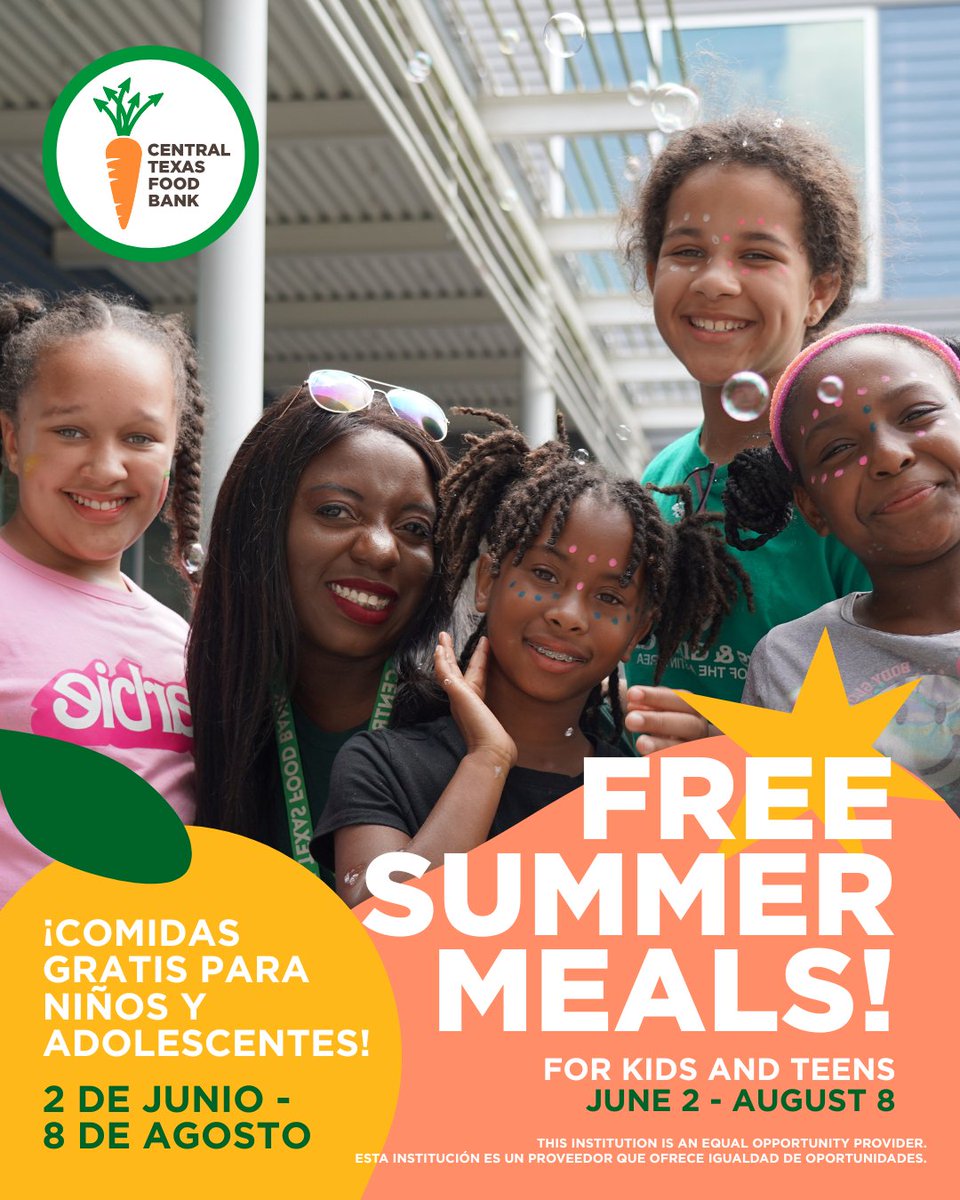 We’re bringing summer meals to you.

🍽️ Our summer meal sites let parents pick up free meals to take home to their kids, no onsite dining required.

📍 Find out where: bit.ly/3ZlxwFA

#CTFB #FoodForThought #FeedingFutures 💚