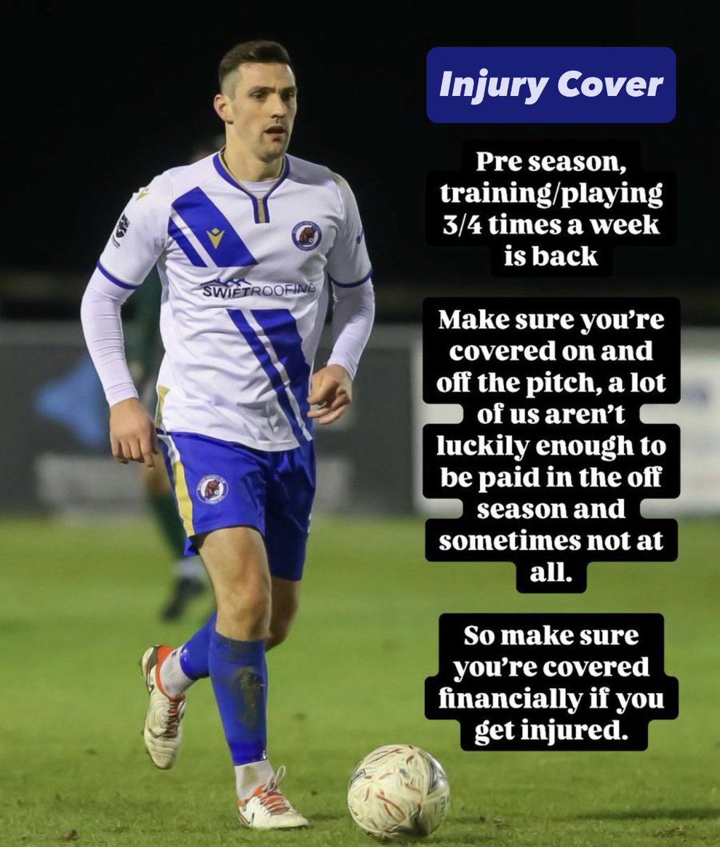🔷 Fractures
🔷 Dislocations
🔷 Ruptures
🔷 Tears

Up to £6000 Lump Sum Payouts

Get in touch to put your cover in place

📱 - 07792 213401
📧 - Danny.keyte@umbrella-financial.co.uk
💬 - DM

#LifeInsurance #SportsInjuryCover #InjuryCover  #NonLeague #Football #ACL