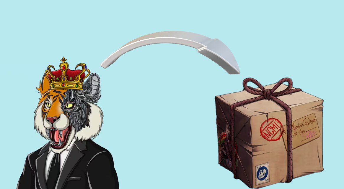 Typical Tigers 🐯 (@typicaltigernft) on Twitter photo In collaboration with <a href="/TopGobs/">TheGoblinn</a>, we’ve added some <a href="/TypicalTigerNFT/">Typical Tigers 🐯</a> to their Welcome Packs!
To celebrate, they gifted us some Welcome Packs of our own — and we’re giving them away to the community. 🫡
To enter:
✅ Follow <a href="/TopGobs/">TheGoblinn</a> & <a href="/TypicalTigerNFT/">Typical Tigers 🐯</a>
✅ Like & Retweet this post In collaboration with <a href="/TopGobs/">TheGoblinn</a>, we’ve added some <a href="/TypicalTigerNFT/">Typical Tigers 🐯</a> to their Welcome Packs!
To celebrate, they gifted us some Welcome Packs of our own — and we’re giving them away to the community. 🫡
To enter:
✅ Follow <a href="/TopGobs/">TheGoblinn</a> & <a href="/TypicalTigerNFT/">Typical Tigers 🐯</a>
✅ Like & Retweet this post