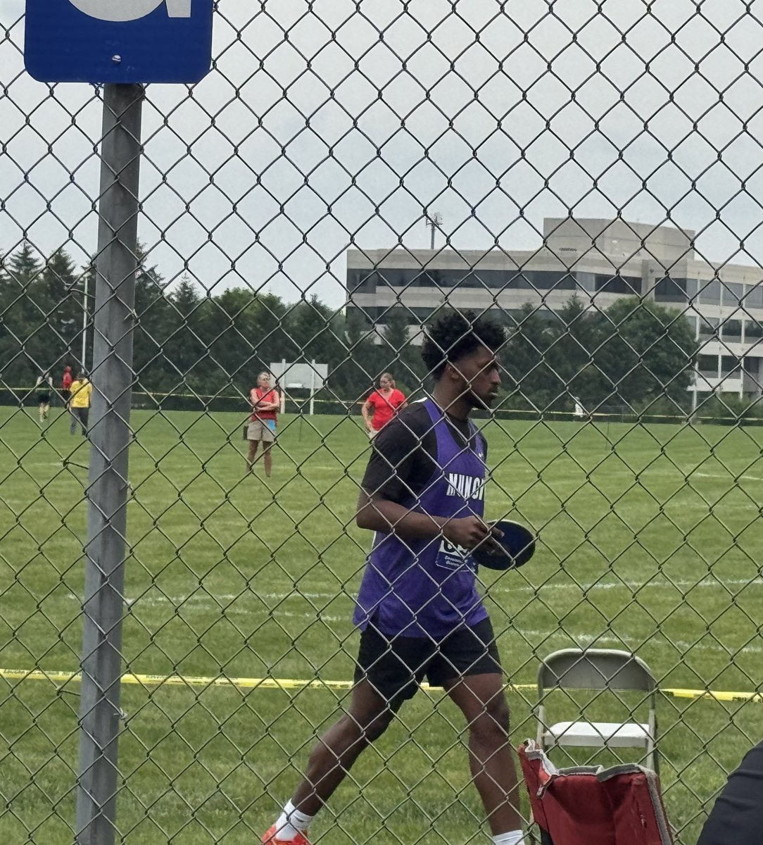 E-Man warming up at the State Finals!