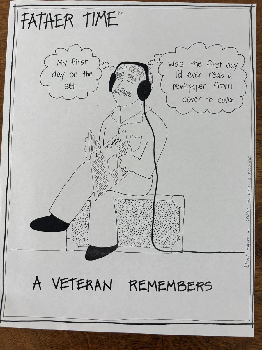 A little Friday humor.  😉#deneckeinc #denecke #fathertime #setlife🎬