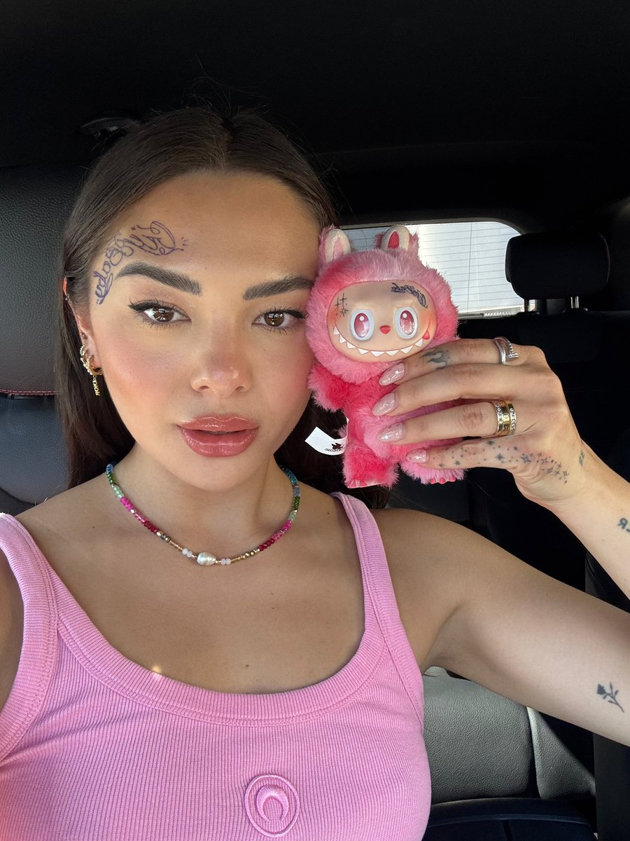 LaraFraser_'s tweet photo. MATCHING TATTOOS W MY LABUBU https://t.co/QNmOPzBm2f