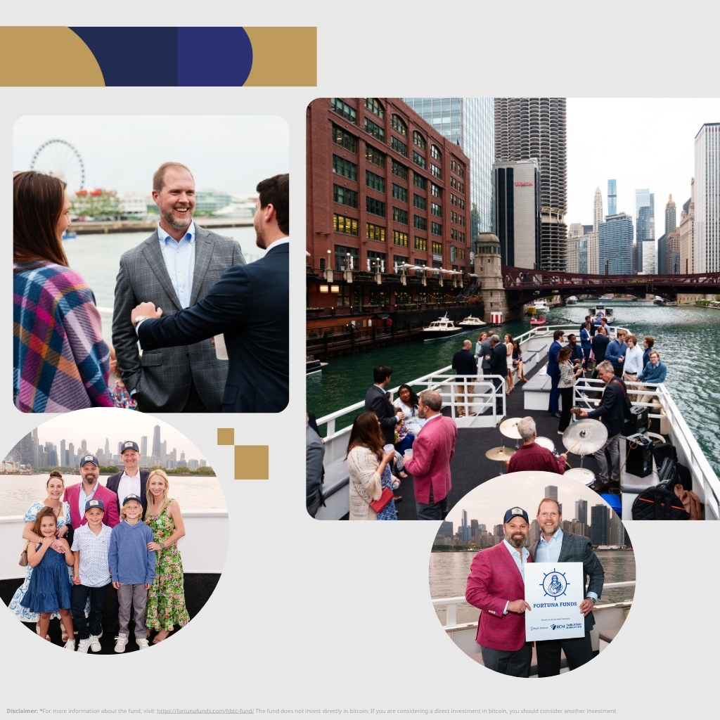 fortunafunds's tweet photo. From the @Cboe trading floor to a sunset reflection on the water, May 30 captured the spirit of Fortuna Funds.
HBTC is just the beginning. We’re energized to build institutional-grade solutions for retail investors.

Thank you for being part of day one. https://t.co/ZiACFgqJqq