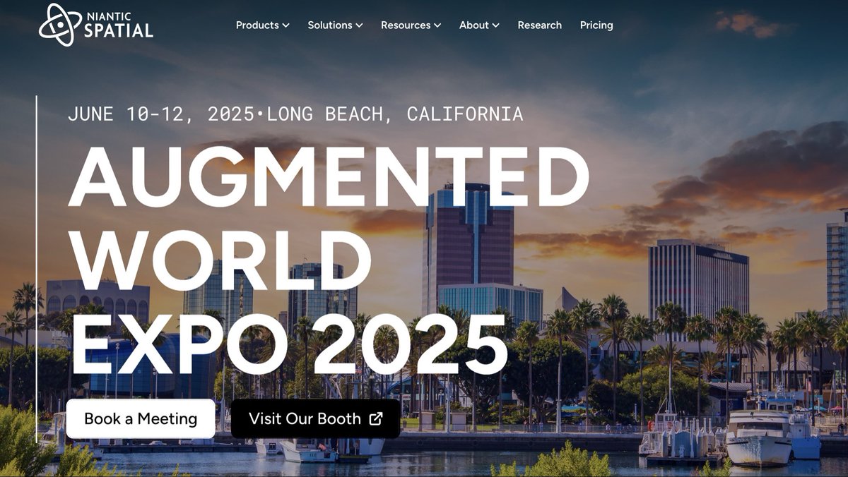 find me at #awe2025 in long beach next week. 

if you’re in town, we have some exclusive VIP demos showcasing VPS x <a href="/playperidot/">Peridot</a> x @spectacles. dm me to get on our waitlist.